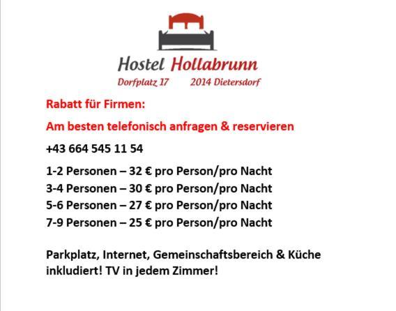 Hostelhollabrunn Exterior photo